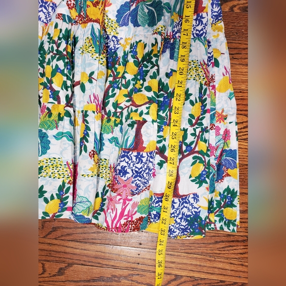 Anthropologie Celandine × Daniella Manini Tiered Bustier Halter Mini Dress Sz S - Picture 12 of 14